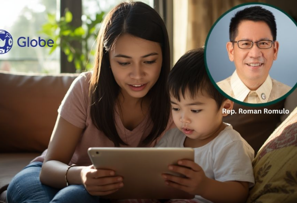 Globe supports Rep. Romulo stand to regulate instead of ban social media for children,  promotes parental responsibility for safer digital spaces for young Filipinos