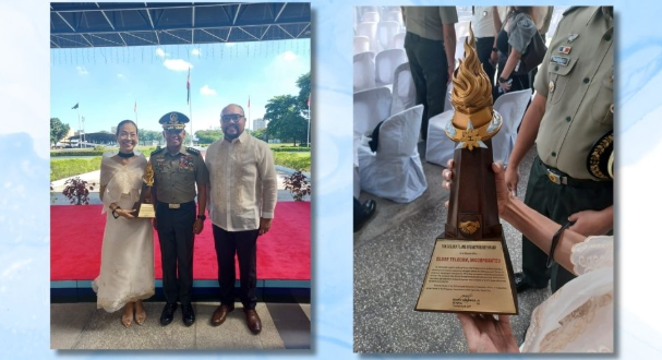 Globe earns AFP's inaugural Golden Flame Partnership Award for advancing mission critical military connectivity infra